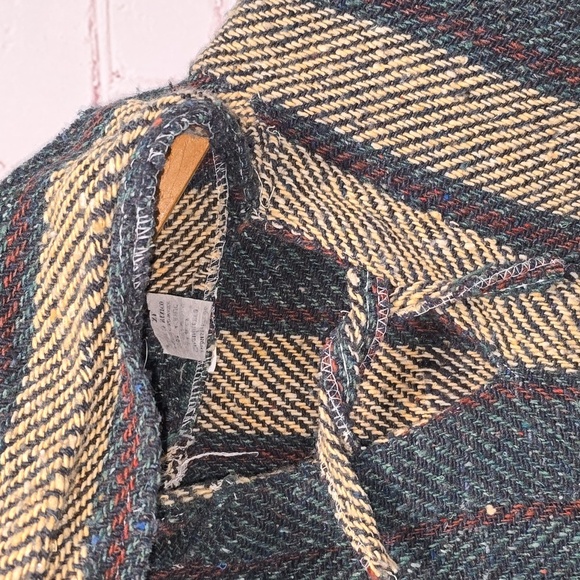 Industrias De Cuaubtenco Poncho Hoodie Kangaroo Pouch - Picture 2 of 9